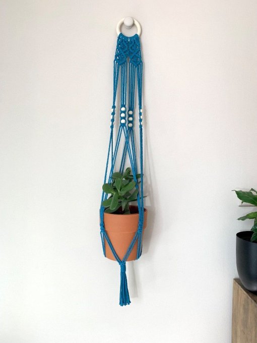 Porte-plante bleu azul 