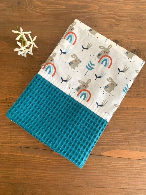 Protège carnet de santé "lapins"