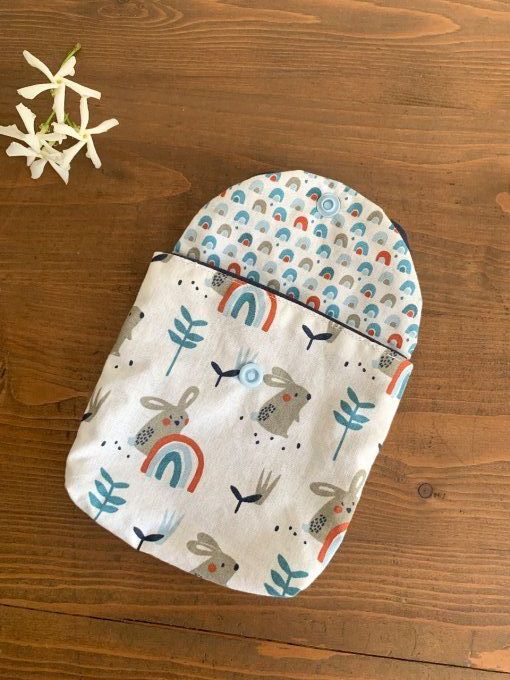 Pochette "lapins dans le jardin"